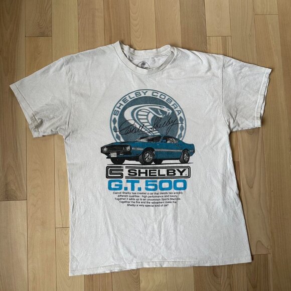 Vintage Shelby Cobra GT500 Graphic Tee - Size L - Picture 2 of 8